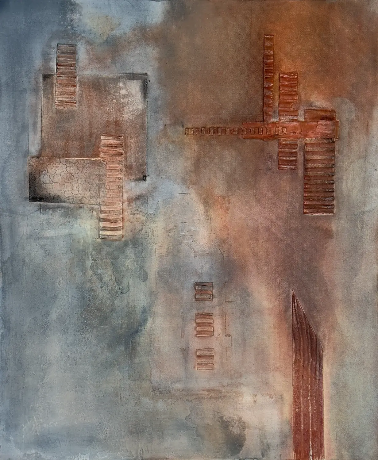 Kunstwerke aus Kalk, Pigment, Marmormehl von Flu - New Fine Arts