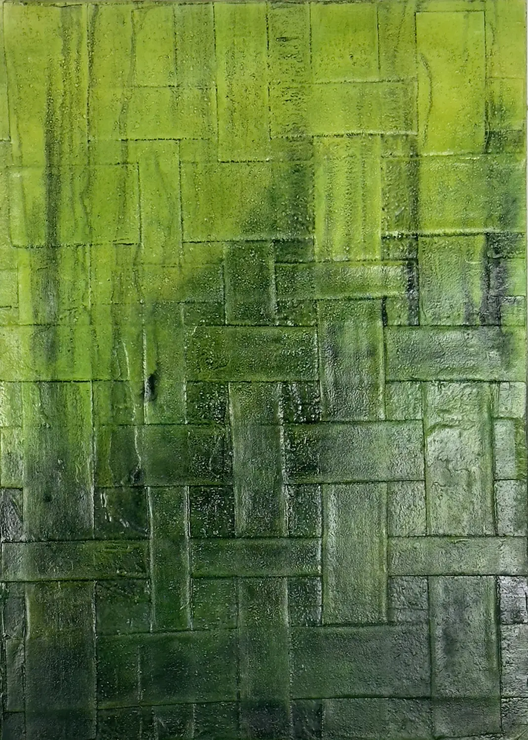 intuitive Prozessmalerei von Flu - New Fine Arts